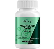 Suplemento de Magnésio Heivy 400mg 120 Comprimidos Vegano Suplemento de Magnésio Heivy 400mg 120 Comprimidos Vegano