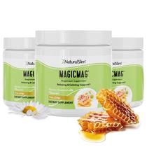 Suplemento de magnésio NaturalSlim Magicmag Pure 240 ml (pacote com 3)