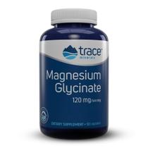 Suplemento de magnésio, oligoelementos, glicinato de magnésio, 120 mg