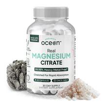 Suplemento de magnésio Organics Ocean Real Magnesium Citrate
