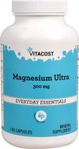 Suplemento de magnésio Vitacost Magnesium Ultra 300mg 180 cápsulas
