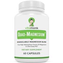 Suplemento de magnésio VitamonK Quad-Magnesium Blend Suplemento de magnésio VitamonK Quad-Magnesium Blend