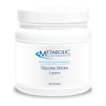 Suplemento de manutenção metabólica Glycine Sticks 3000 mg 30 ct