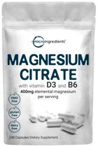 Suplemento de microingredientes Magnesium Complex 240 cápsulas