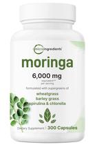 Suplemento de microingredientes Moringa Oleifera 6.000 mg 300 cápsulas