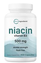 Suplemento de microingredientes Niacina 500 mg 400 cápsulas