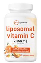 Suplemento de microingredientes: vitamina C lipossomal (2.500 mg)
