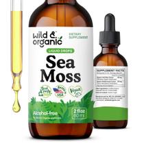 Suplemento de musgo marinho selvagem e orgânico com Bladderwrack 60mL