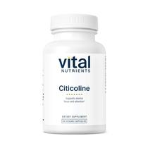 Suplemento de nutrientes vitais Citicolina 250 mg 60 cápsulas