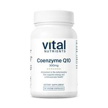 Suplemento de nutrientes vitais CoQ10 300 mg vegano 30 cápsulas