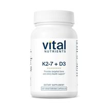 Suplemento de nutrientes vitais Vitamina D3 + K2 2000IU 120 cápsulas Suplemento de nutrientes vitais Vitamina D3 + K2 2000IU 120 cápsulas