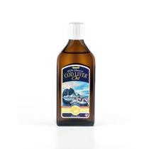 Suplemento de óleo de fígado de bacalhau Sanniti 250ml 100% natural sem sabor