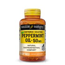 Suplemento de Óleo de Hortelã MASON - 50mg, Entérico, 90 Cápsulas