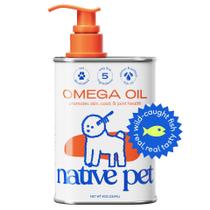 Suplemento de óleo de ômega 3 nativo para animais de estimação com ômega 3 EPA DHA 240 mL