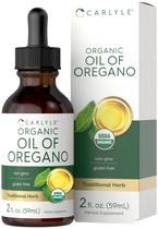 Suplemento de Óleo de Orégano Orgânico Carlyle - 60ml - Vegano Suplemento de Óleo de Orégano Orgânico Carlyle - 60ml - Vegano