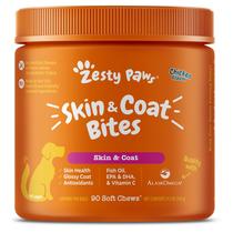 Suplemento de óleo de peixe do Alasca Zesty Paws Omega 3 para cães