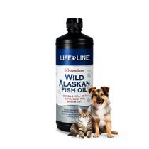 Suplemento de óleo de peixe Life Line Pet Nutrition 946ml para cães e gatos