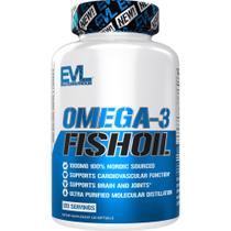 Suplemento de óleo de peixe Omega 3 de força tripla Evolution Nutrition