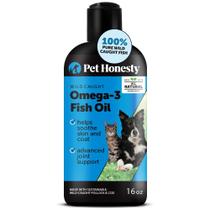 Suplemento de óleo de peixe Pet Honesty Omega 3 para cães e gatos