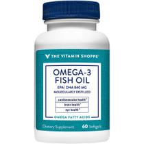 Suplemento de óleo de peixe Vitamin Shoppe Omega 3 1100mg Suplemento de óleo de peixe Vitamin Shoppe Omega 3 1100mg