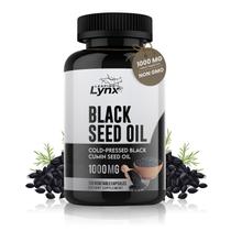 Suplemento de óleo de semente de cominho preto Leaping Lynx 1000 mg 120 cápsulas