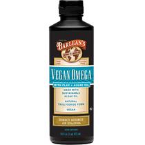Suplemento de óleo líquido de linhaça e algas Barlean's Vegan Omega 480 ml