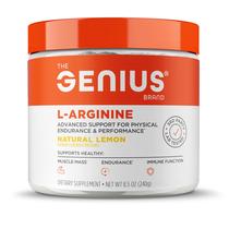 Suplemento de óxido nítrico de L-arginina da marca Genius Genius Suplemento de óxido nítrico de L-arginina da marca Genius Genius
