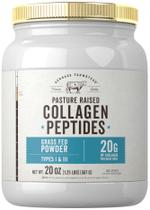 Suplemento de peptídeos de colágeno alimentados com capim em pó 600 mL Herbage Suplemento de peptídeos de colágeno alimentados com capim em pó 600 mL Herbage