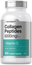 Suplemento de peptídeos de colágeno Horbaach 6000mg com vitamina C Suplemento de peptídeos de colágeno Horbaach 6000mg com vitamina C