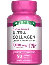 Suplemento de peptídeos de colágeno Nature's Truth 90 cápsulas Suplemento de peptídeos de colágeno Nature's Truth 90 cápsulas
