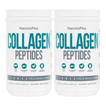 Suplemento de peptídeos de colágeno Natures Plus 295g - pacote com 2