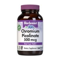 Suplemento de Picolinato de Cromo Bluebonnet Nutrition - 500mcg