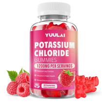 Suplemento de potássio YUULAI Gomas de cloreto de potássio 1200 mg Suplemento de potássio YUULAI Gomas de cloreto de potássio 1200 mg