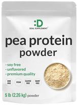 Suplemento de proteína de ervilha em pó DEAL sem sabor 2,27 kg 27 g/porção