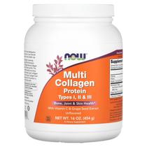 Suplemento de Proteína Multicolágeno NOW Foods - 454g