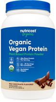 Suplemento de Proteína Nutricost Orgánico Vegano Sabor Chocolate 907 g Suplemento de Proteína Nutricost Orgánico Vegano Sabor Chocolate 907 g