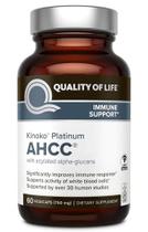 Suplemento de qualidade de vida Kinoko Platinum AHCC Herbal - Quality of Life
