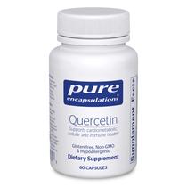 Suplemento de Quercetina 500mg - 60 Cápsulas - Encapsulamento Puro