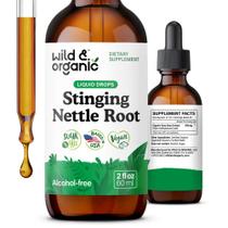 Suplemento de raiz de urtiga selvagem e orgânica 60mL