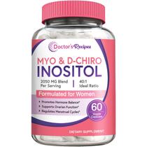 Suplemento de receitas médicas Inositol Myo e D-Chiro 2050mg Suplemento de receitas médicas Inositol Myo e D-Chiro 2050mg