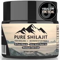 Suplemento de resina pura Shilajit Himilayan de 30 g com mais de 85 minerais