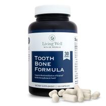 Suplemento de saúde óssea Living Well Tooth & Bone 120 cápsulas