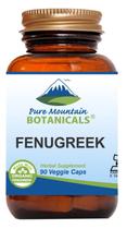 Suplemento de semente de feno-grego Pure Mountain Botanicals 600 mg Suplemento de semente de feno-grego Pure Mountain Botanicals 600 mg