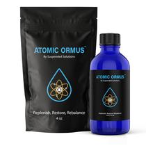 Suplemento de soluções suspensas Atomic ORMUS Monoatomic Gold 120mL