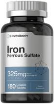 Suplemento de Sulfato Ferroso Horbäach - 325mg - 180 Comprimidos