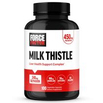 Suplemento de suporte hepático de cardo mariano Force Factor 300 mg