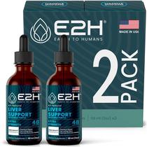 Suplemento de suporte hepático E2H Liver Health Formula 2x30ml