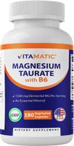 Suplemento de Taurato de Magnésio 1500mg - 180 Cápsulas