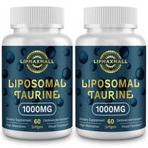 Suplemento de taurina lipossomal 1000mg para coração, nervo e cérebro