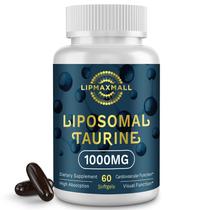 Suplemento de Taurina Lipossomal 1000mg - Para Coração, Nervos e Cérebro